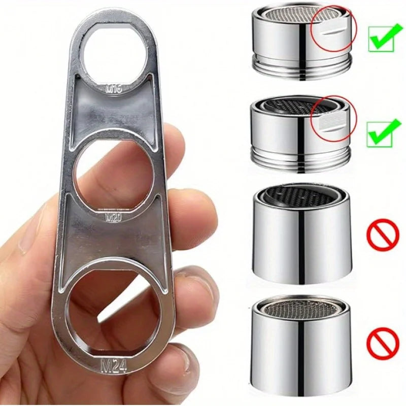 2 In 1 Faucet Aerator Wrench for Easy Maintenance - Smarsty