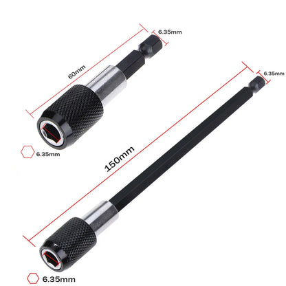 Adjustable Magnetic Screwdriver Bit Extension Holder Set - Smarsty