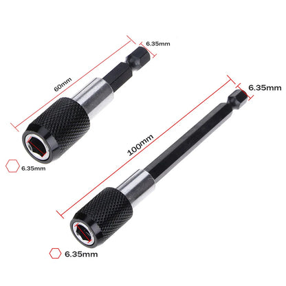 Adjustable Magnetic Screwdriver Bit Extension Holder Set - Smarsty