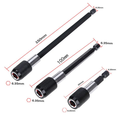 Adjustable Magnetic Screwdriver Bit Extension Holder Set - Smarsty