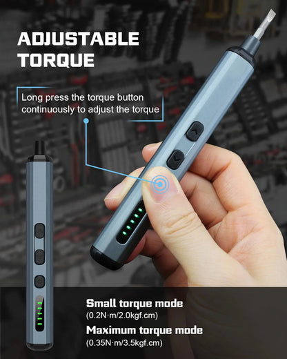 68-in-1 Electric Precision Screwdriver Set with Magnetic Bits - Smarsty