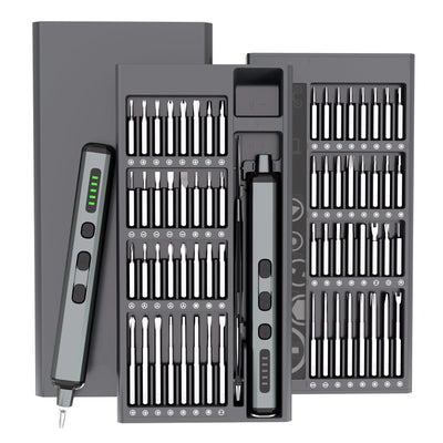 Mini Precision Electric Screwdriver Set with 64 Bits - Smarsty