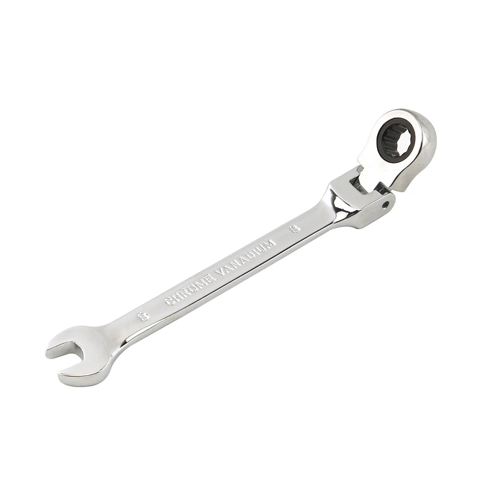 72-Tooth Ratchet Wrench with Flexible Head - Smarsty