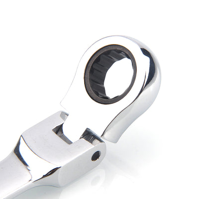 72-Tooth Ratchet Wrench with Flexible Head Design - Smarsty