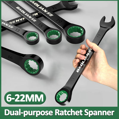 Dual-Purpose Ratchet Wrench for Fast Car Repairs - Smarsty