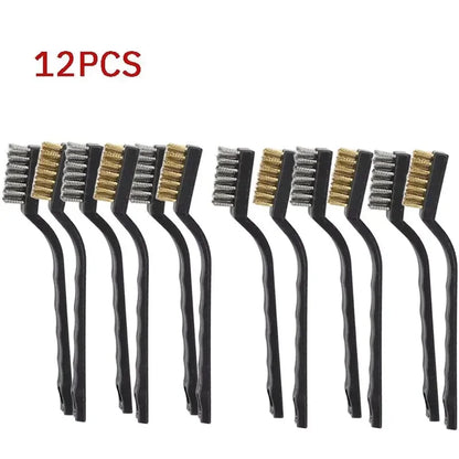 Industrial Mini Wire Brushes Set for Heavy Duty Cleaning - Smarsty