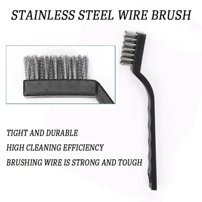 Industrial Mini Wire Brushes Set for Heavy Duty Cleaning - Smarsty