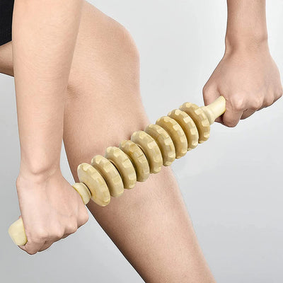 6 In 1 Wooden Massage Tool Set for Lymphatic Drainage - Smarsty