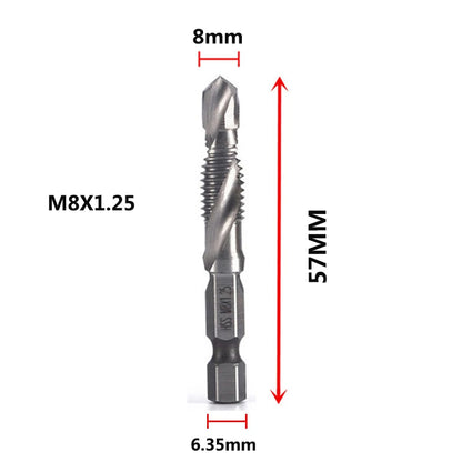 Titanium Plated HSS Tap Drill Bits Set - Smarsty