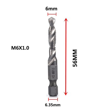 Titanium Plated HSS Tap Drill Bits Set - Smarsty