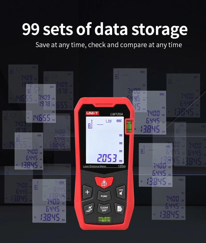 UNI-T Digital Laser Distance Meter for Accurate Measurements - Smarsty