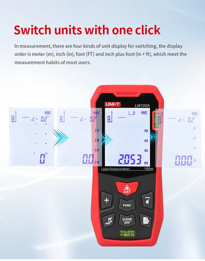 UNI-T Digital Laser Distance Meter for Accurate Measurements - Smarsty