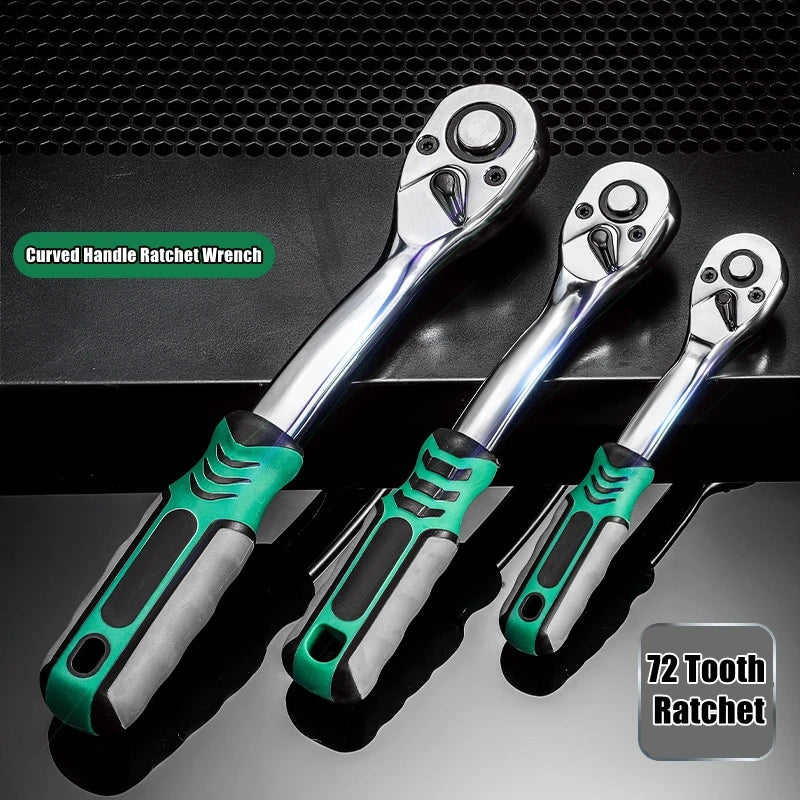 24/72 Tooth Quick Ratchet Wrench Set for Easy Repairs - Smarsty