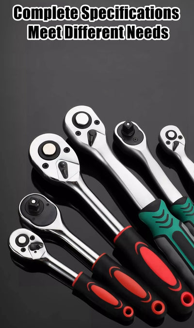 24/72 Tooth Quick Ratchet Wrench Set for Easy Repairs - Smarsty