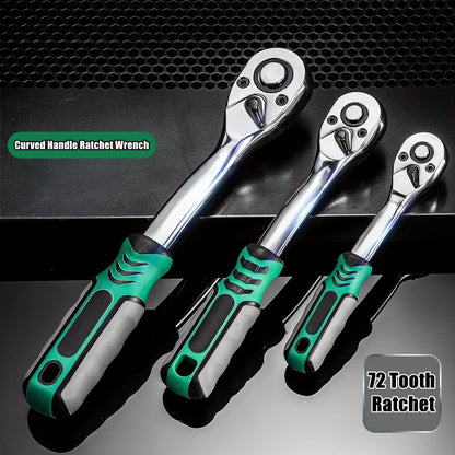 Quick Ratchet Wrench Set with 24/72 Tooth Design - Smarsty