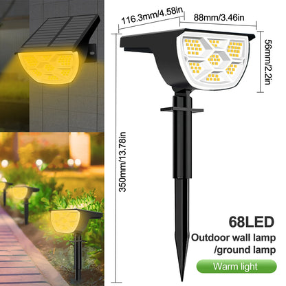 LED Solar Landscape Lights with Waterproof Design for Garden - Smarsty