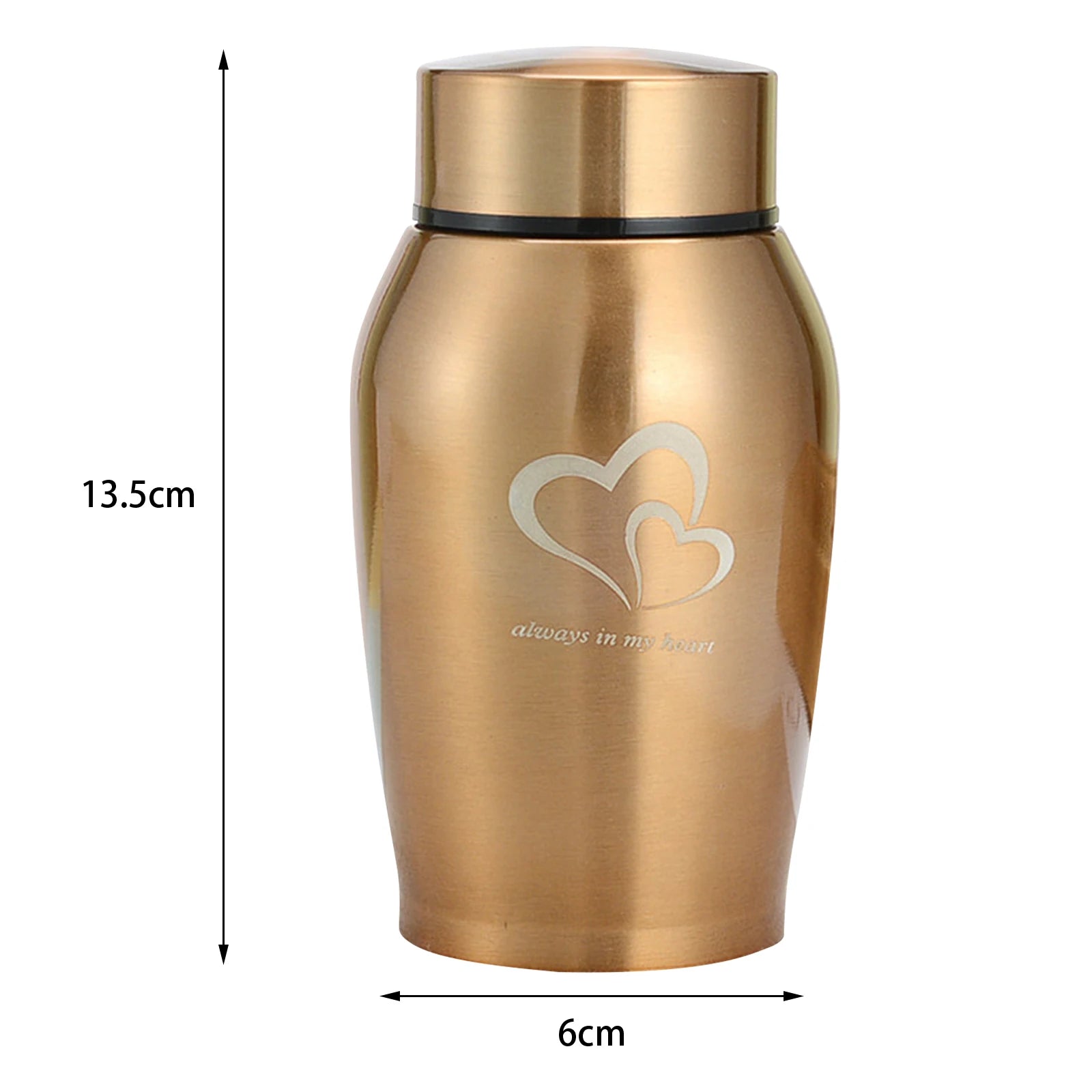Portable Stainless Steel Pet Urn for Lasting Memories - Smarsty