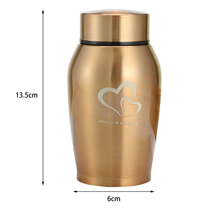 Portable Stainless Steel Pet Urn for Lasting Memories - Smarsty