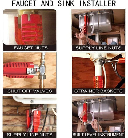 8 In 1 Multifunctional Sink Wrench for Plumbing Repairs - Smarsty