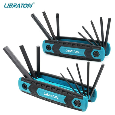 8 in 1 Folding Allen Wrench Set Portable Tool - Smarsty