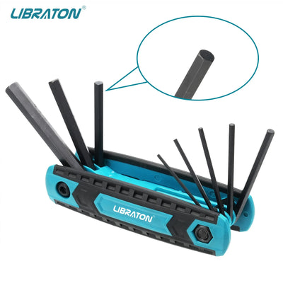 8 in 1 Folding Allen Wrench Set Portable Tool - Smarsty