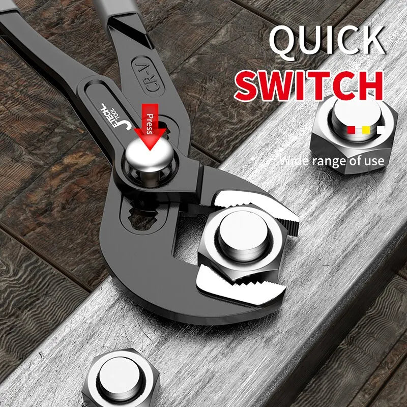 Adjustable Water Pump Pliers for Secure Gripping - Smarsty