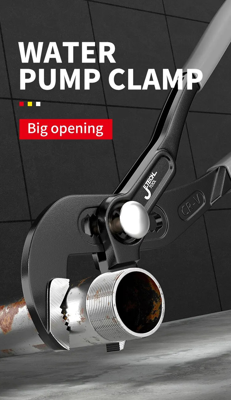 Adjustable Water Pump Pliers for Secure Gripping - Smarsty