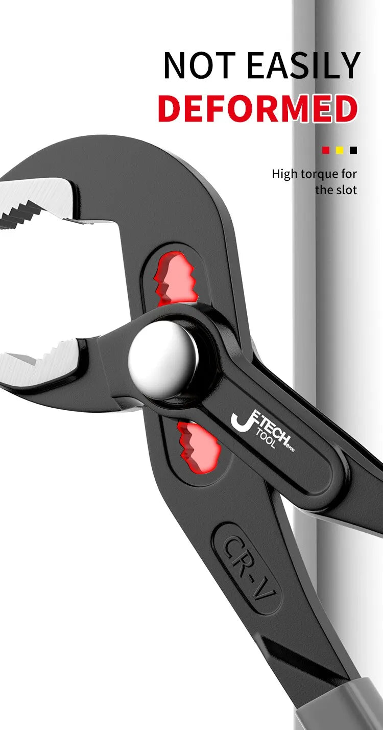 Adjustable Water Pump Pliers for Secure Gripping - Smarsty