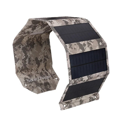 Foldable Solar Panel Charger for Outdoor Camping - Smarsty