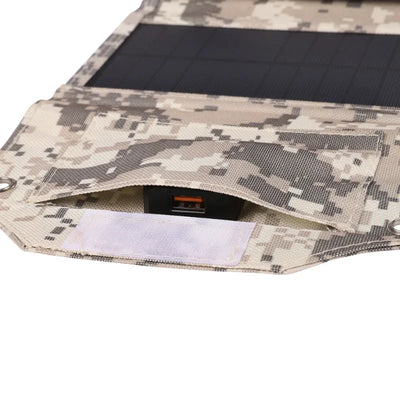 Foldable Solar Panel Charger for Outdoor Camping - Smarsty