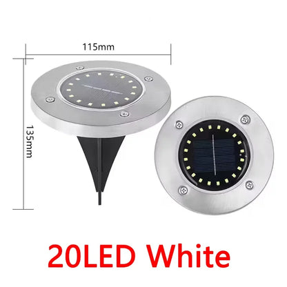 Solar Disk Lights for Outdoor Garden Decoration - Smarsty