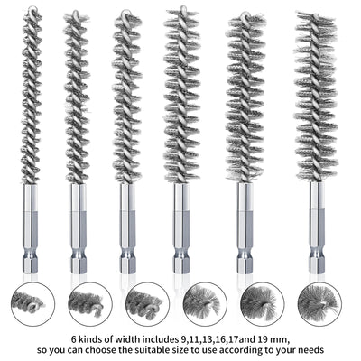 Wire Tube Cleaning Brush for Effective Rust Removal - Smarsty