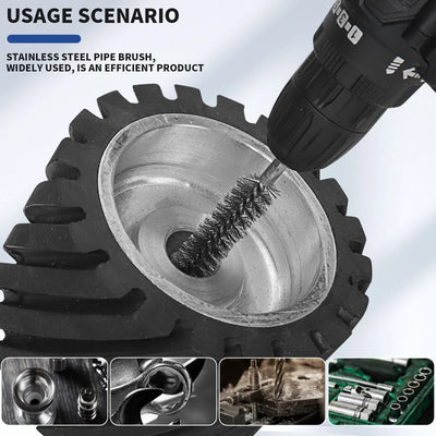 Wire Tube Cleaning Brush for Effective Rust Removal - Smarsty
