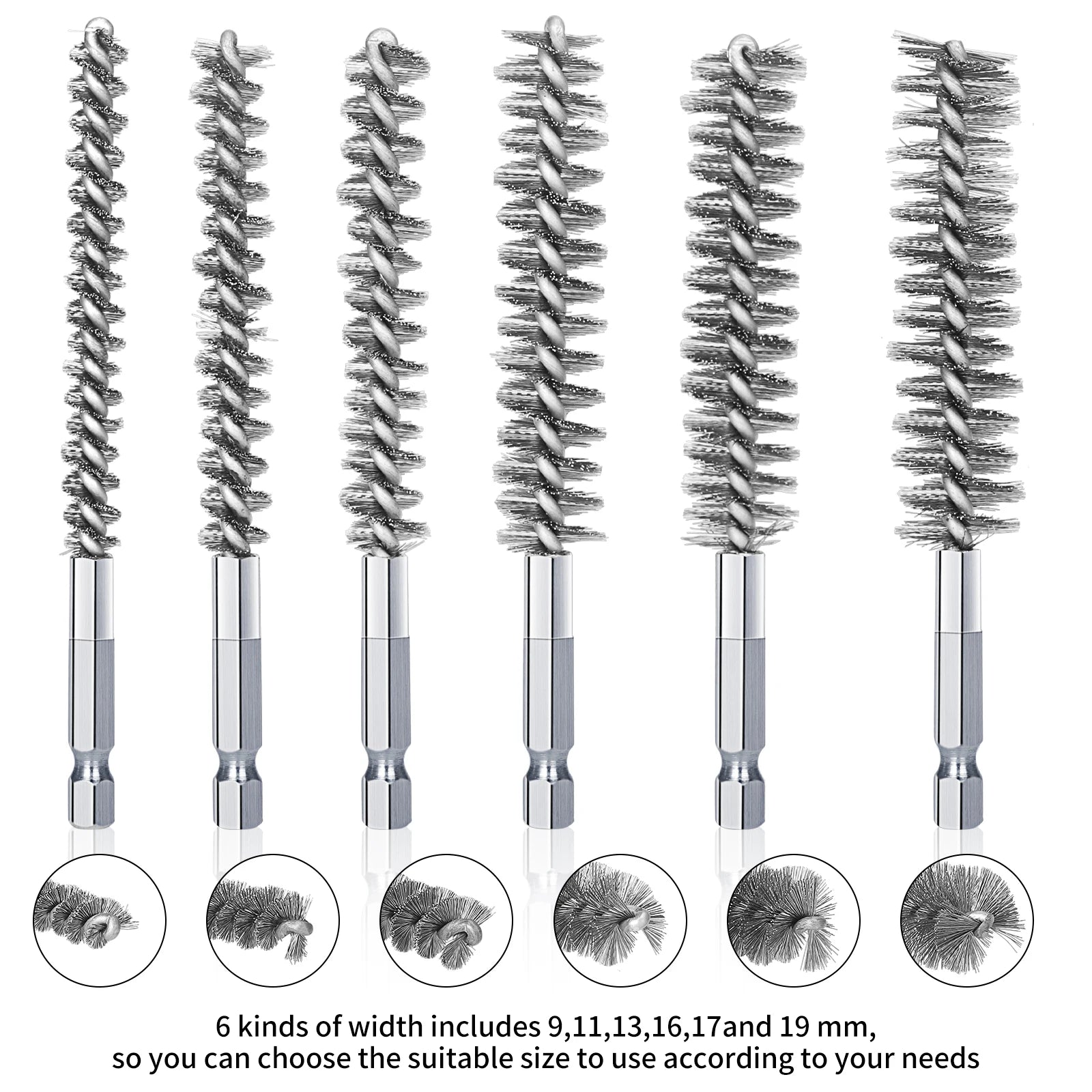 Wire Tube Cleaning Brush for Effective Rust Removal - Smarsty