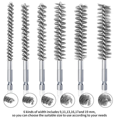 Wire Tube Cleaning Brush for Effective Rust Removal - Smarsty