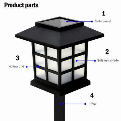 8pcs Waterproof Solar Garden Pathway Lights for Outdoor Decor - Smarsty