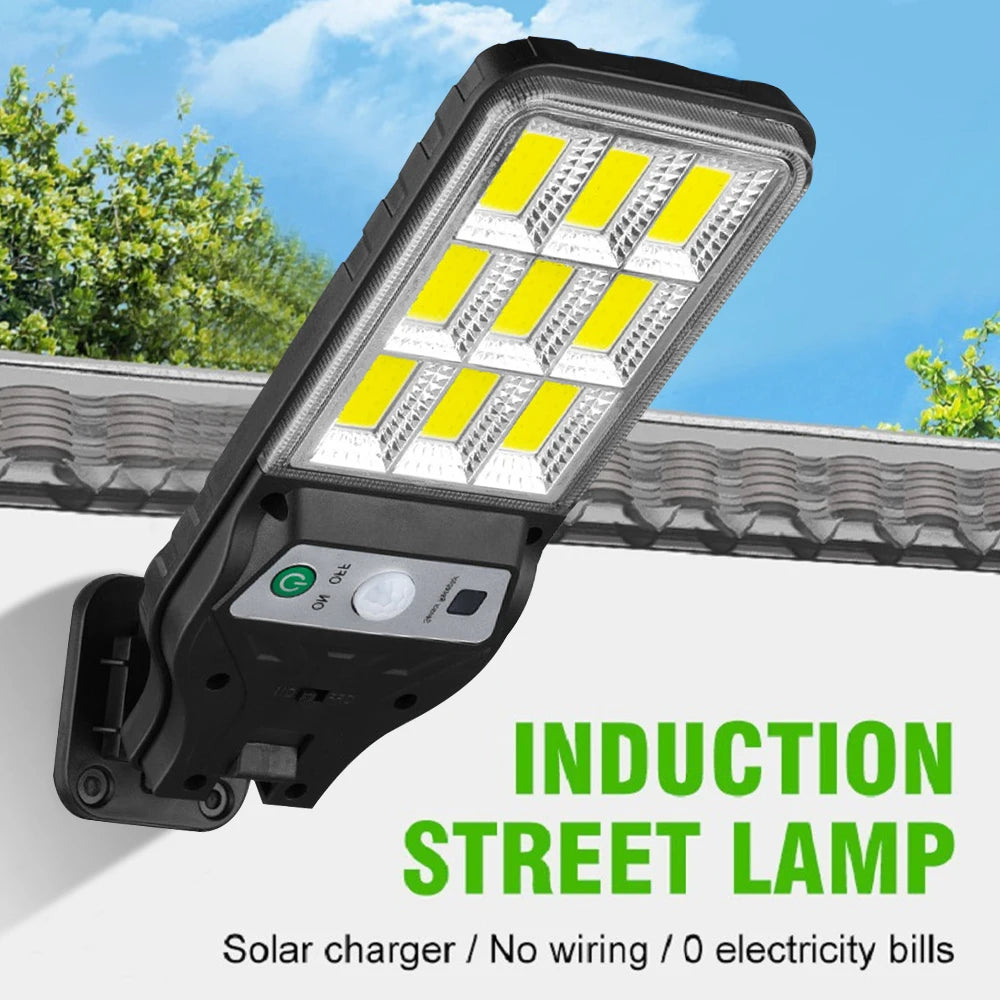 Solar Wall Lamp with Motion Sensor for Outdoor Lighting - Smarsty