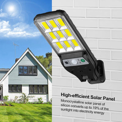 Solar Wall Lamp with Motion Sensor for Outdoor Lighting - Smarsty