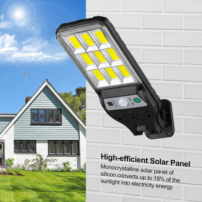 Solar Wall Lamp with Motion Sensor for Outdoor Lighting - Smarsty