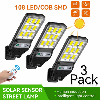 Solar Wall Lamp with Motion Sensor for Outdoor Lighting - Smarsty