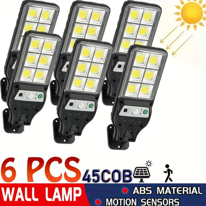 Solar Wall Lamp with Motion Sensor for Outdoor Lighting - Smarsty
