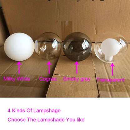Nordic Modern LED Pendant Light with Glass Balls - Smarsty