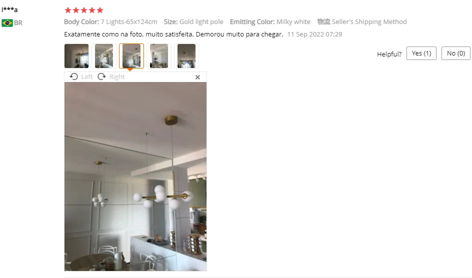 Nordic Modern LED Pendant Light with Glass Balls - Smarsty