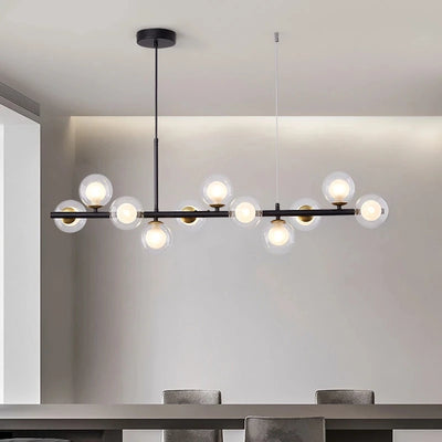 Nordic Modern LED Pendant Light with Glass Balls - Smarsty