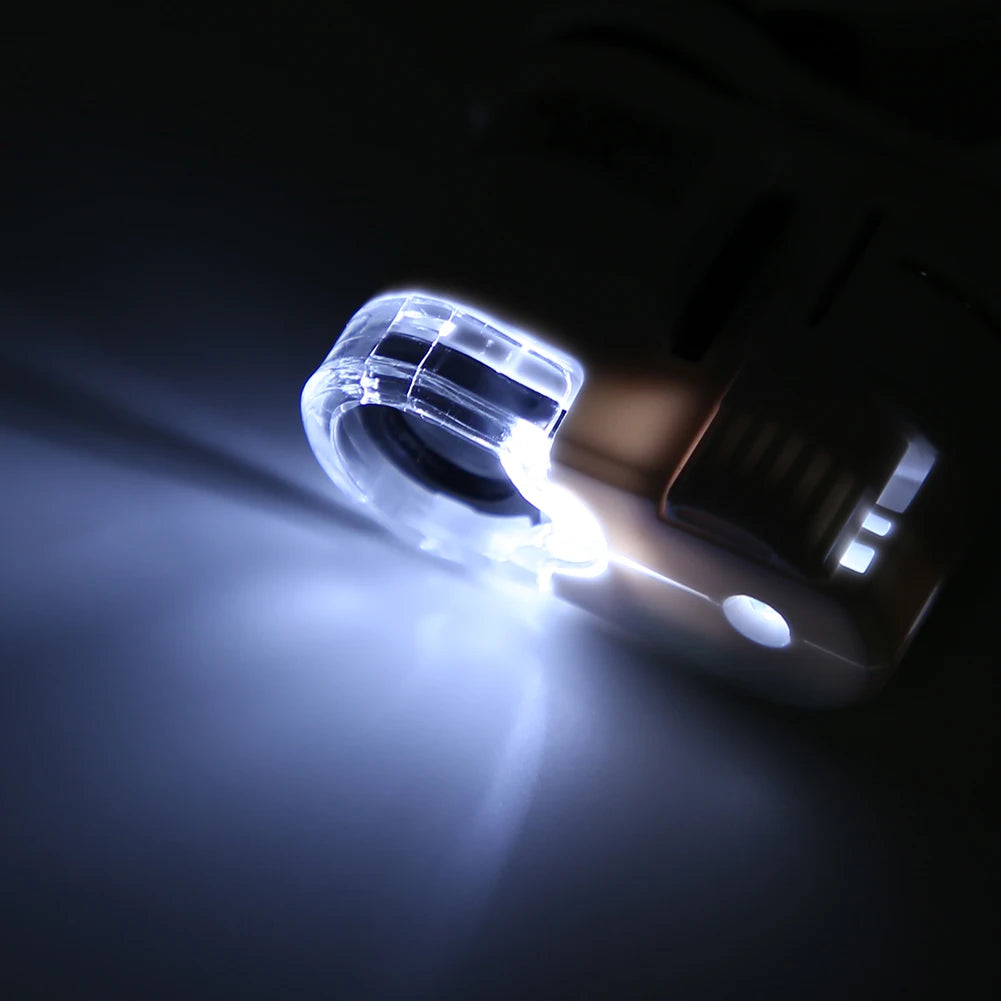 Mini Mobile Phone Clip Microscope with 60X Magnification - Smarsty