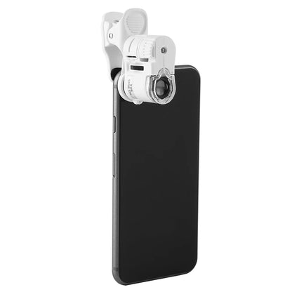 Mini Mobile Phone Clip Microscope with 60X Magnification - Smarsty