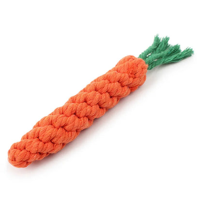 Durable Cotton Rope Dog Chew Toy for Teeth Cleaning - Smarsty