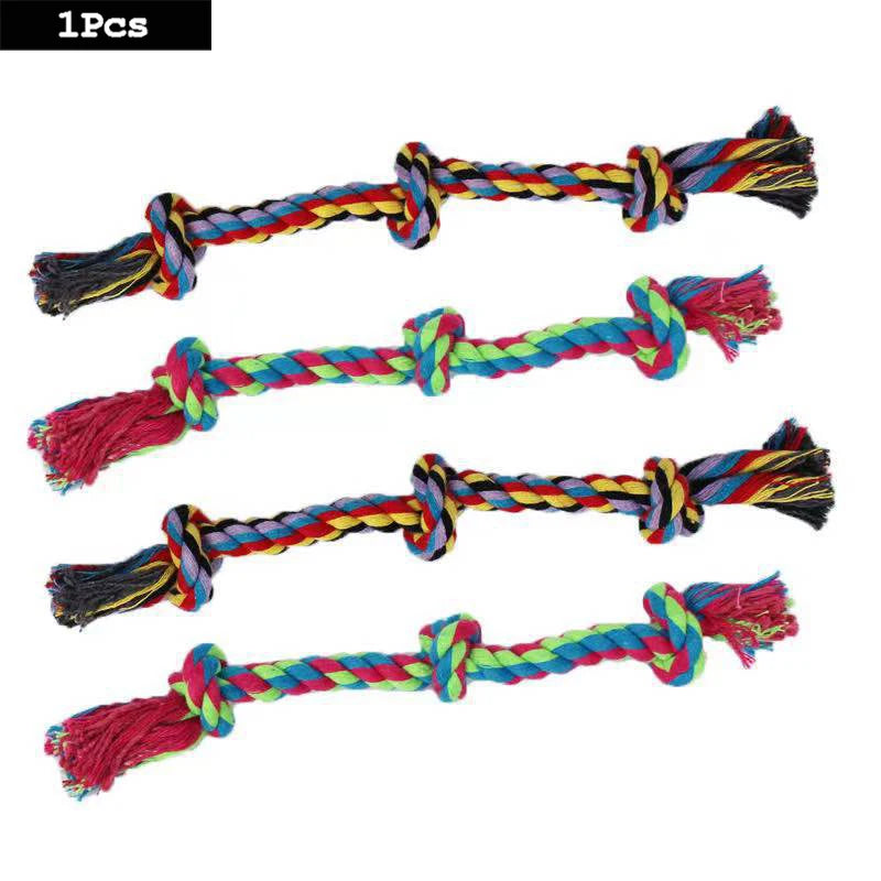 Durable Cotton Rope Dog Chew Toy for Teeth Cleaning - Smarsty