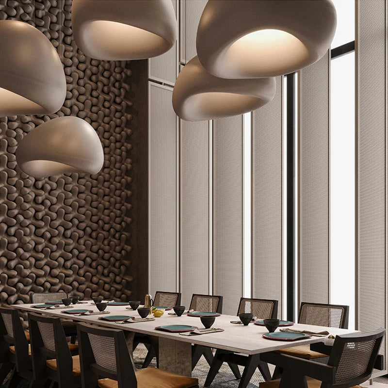 Nordic Wabi Sabi LED Pendant Light for Home Decor - Smarsty