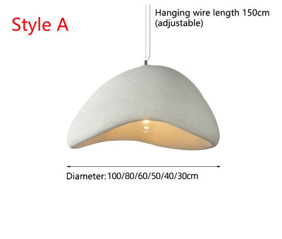 Nordic Wabi Sabi LED Pendant Light for Home Decor - Smarsty